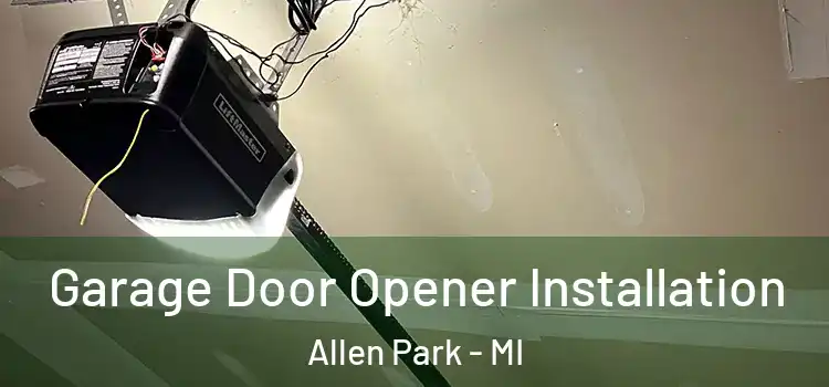  Garage Door Opener Installation Allen Park - MI