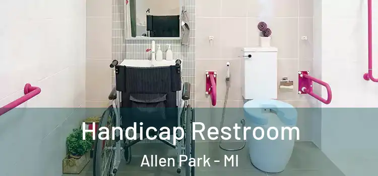  Handicap Restroom Allen Park - MI